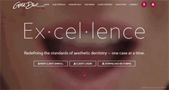 Desktop Screenshot of golddustdental.com